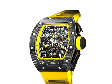 richard mille yellow band price|Richard Mille watches.